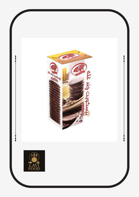 خرید بیسکوئیت چند غله کاکائویی