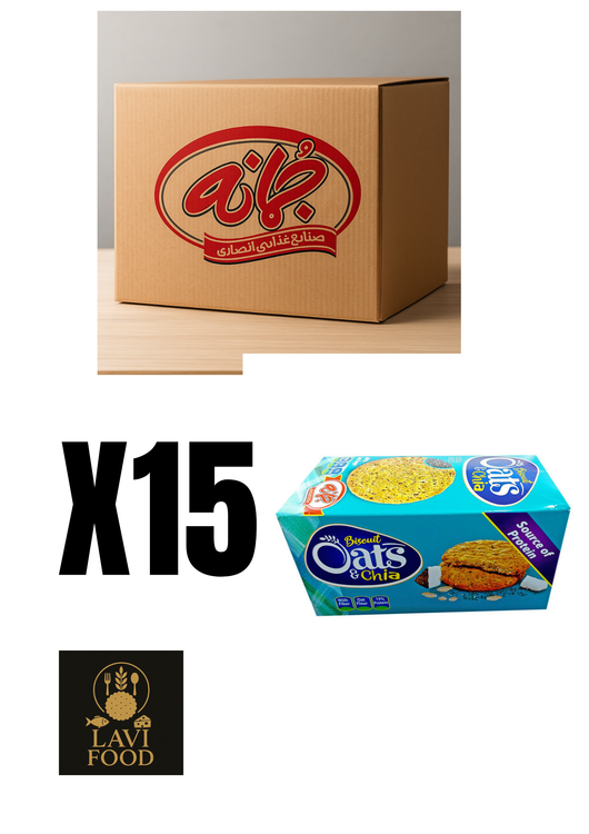 بیسکوئیت دانه چیا و نارگیل