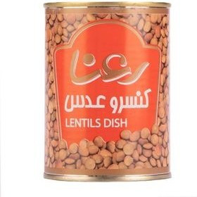 کنسرو عدسی 400 گرمی رعنا کارتن 24 عددی